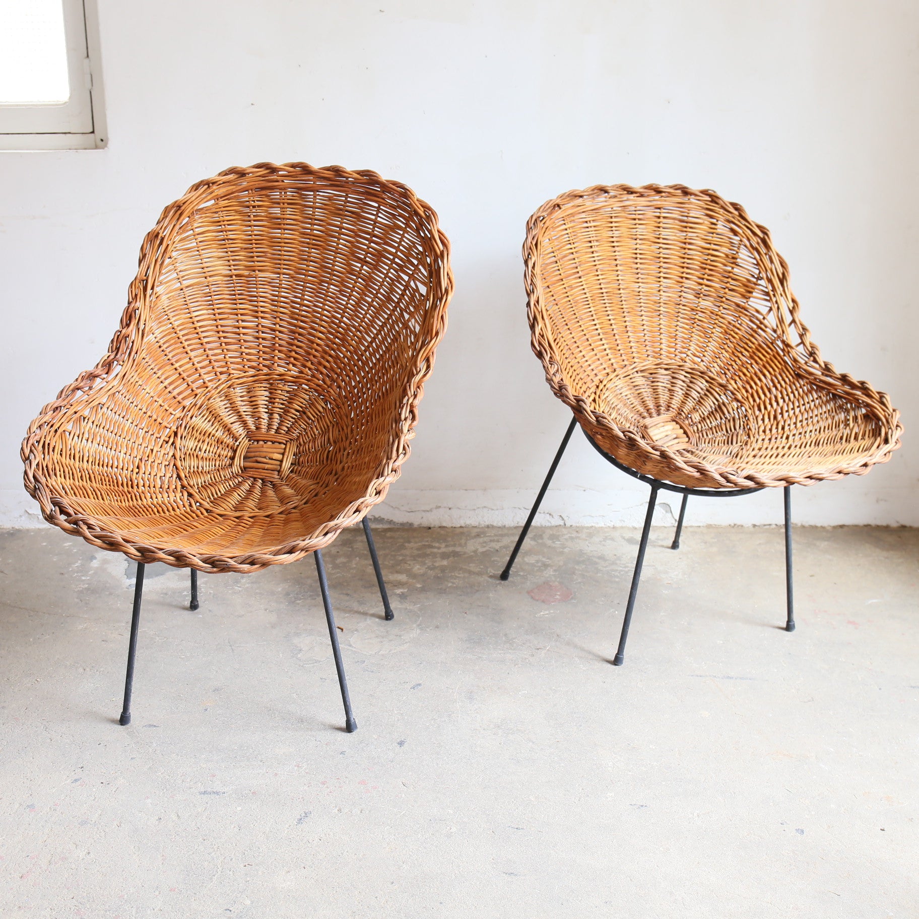 ヴィンテージラタンソファー 202603026 – BROCANTE
