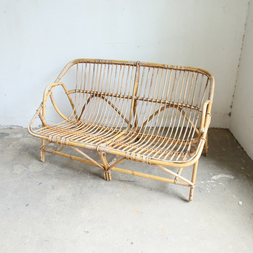 フランスヴィンテージラタンチェア 202511104 – BROCANTE