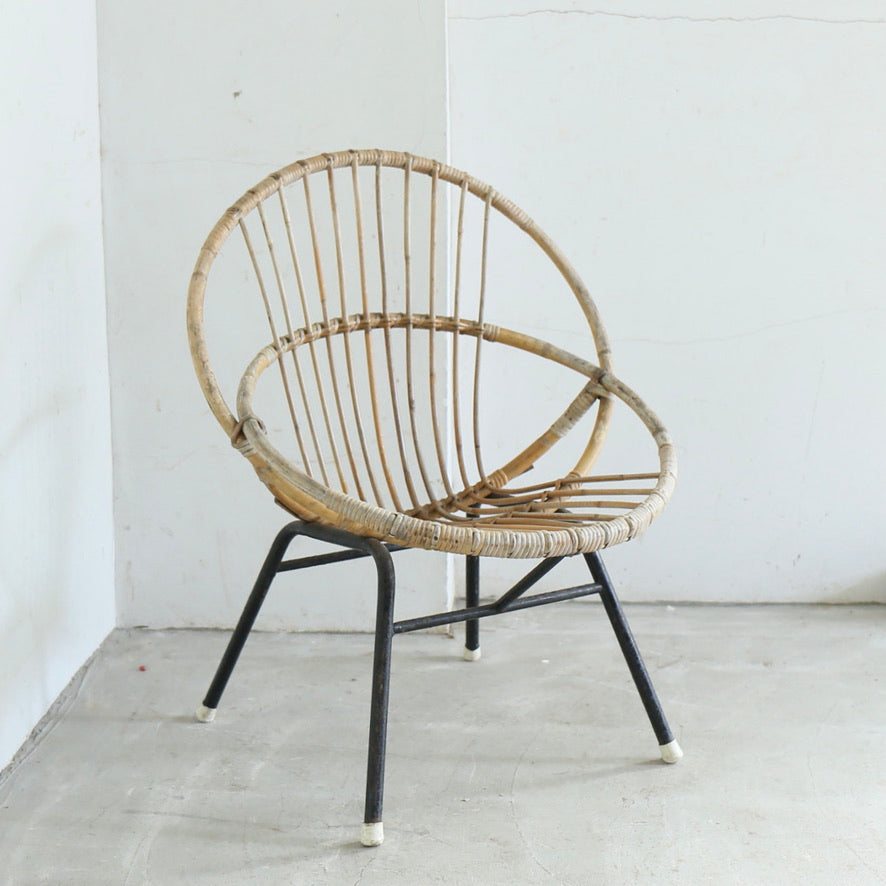 Vintage Rattan Chair 202412162