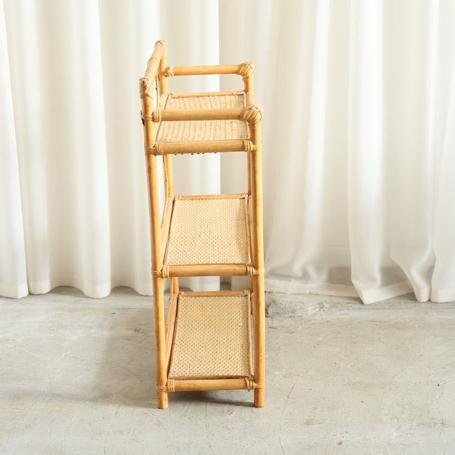ヴィンテージラタンシェルフ 202512244 – BROCANTE