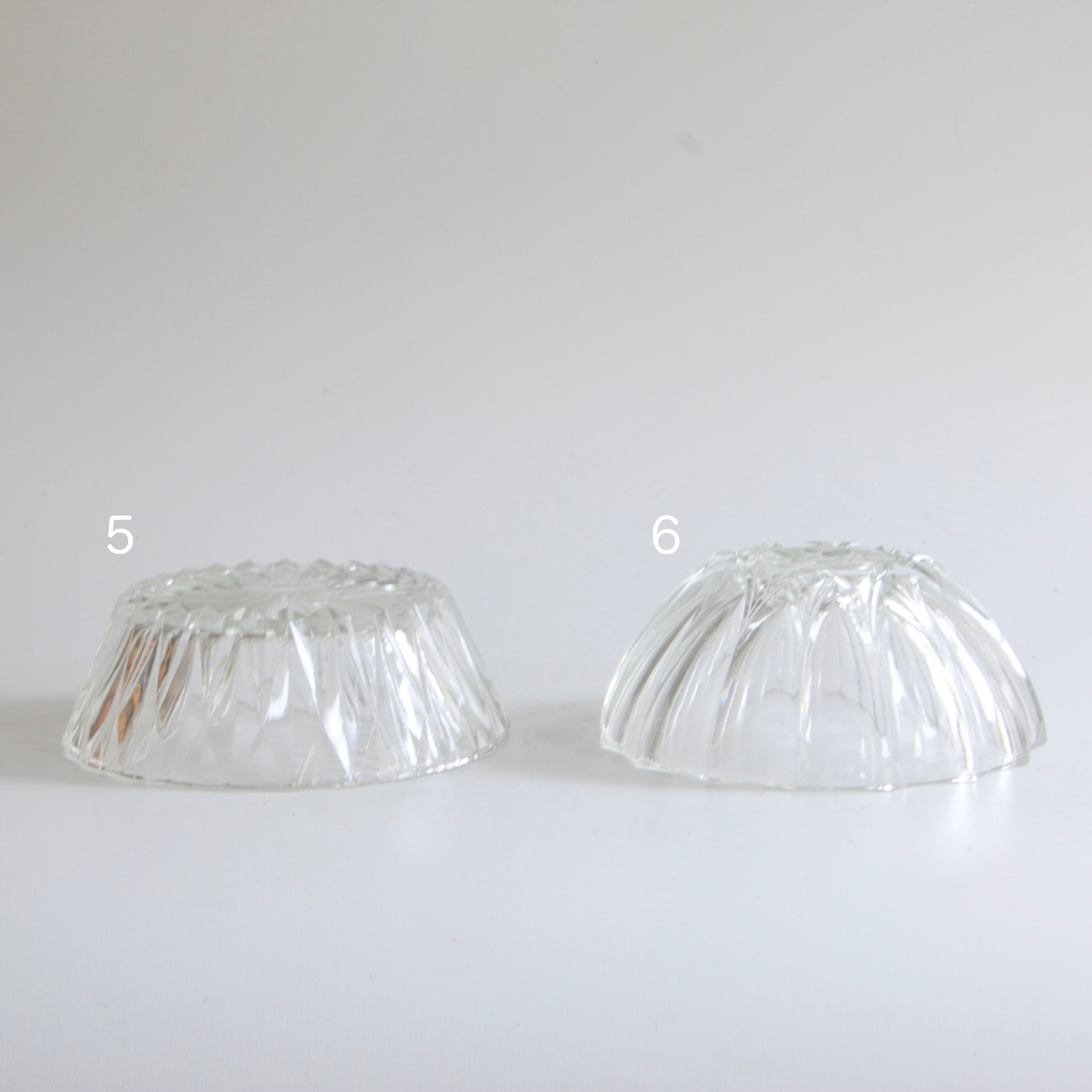 アンティークガラスコンポティエ – BROCANTE