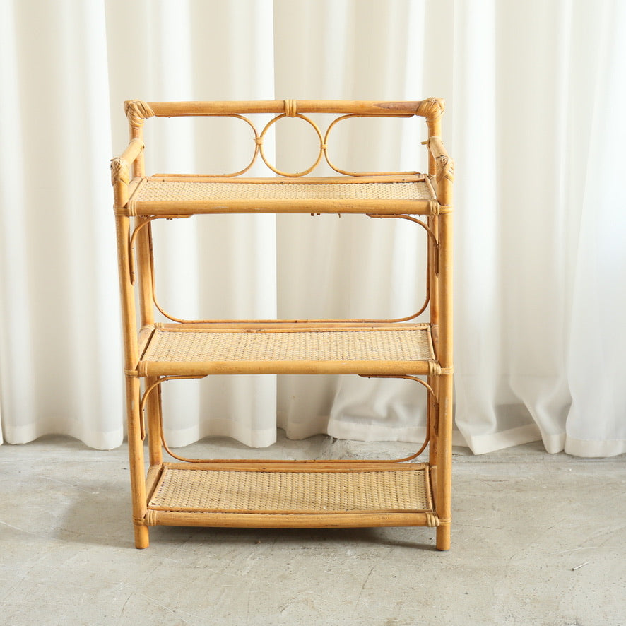 MARUJU'S RATTAN FURNITURE ヴィンテージ　ラタンシェルフ ヴィンテージラタンシェルフ 202512244 – BROCANTE