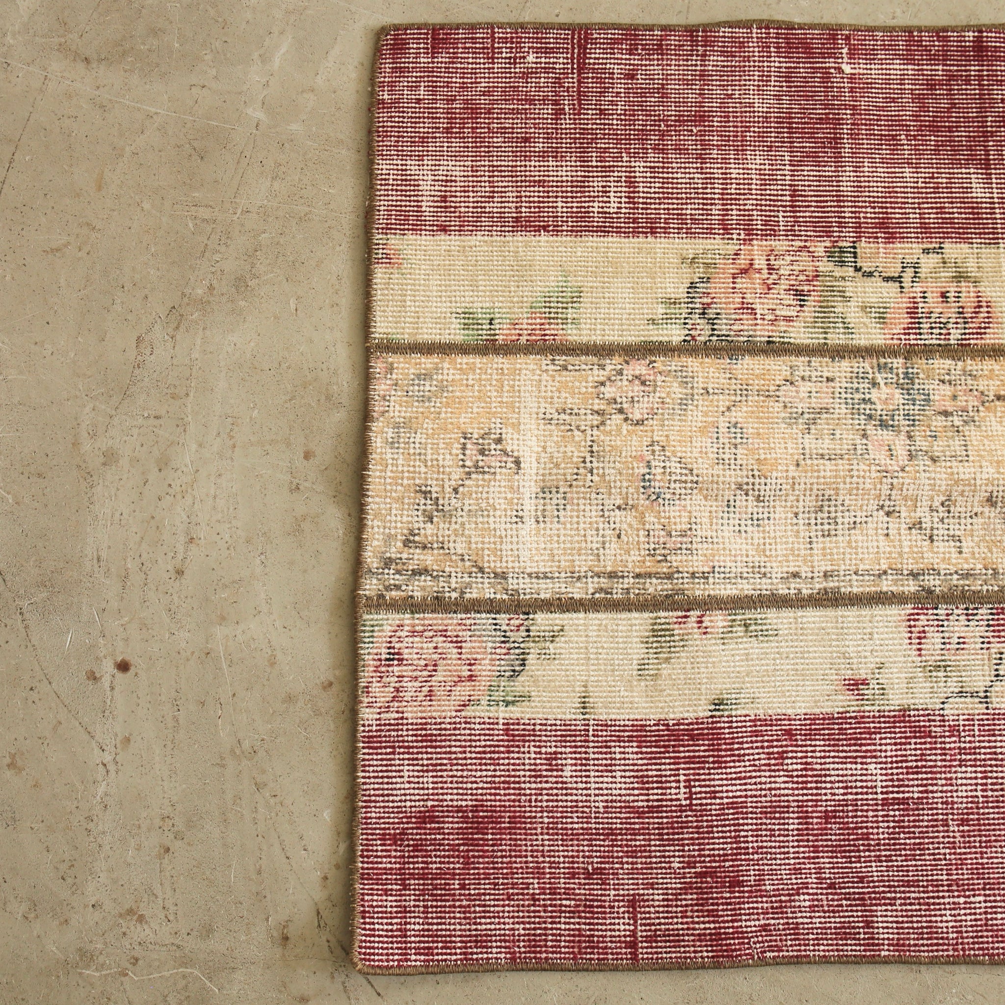 ree トルコ製ヴィンテージラグ905 ree トルコ製ヴィンテージラグ905 Vintage rug patchwork 95×63