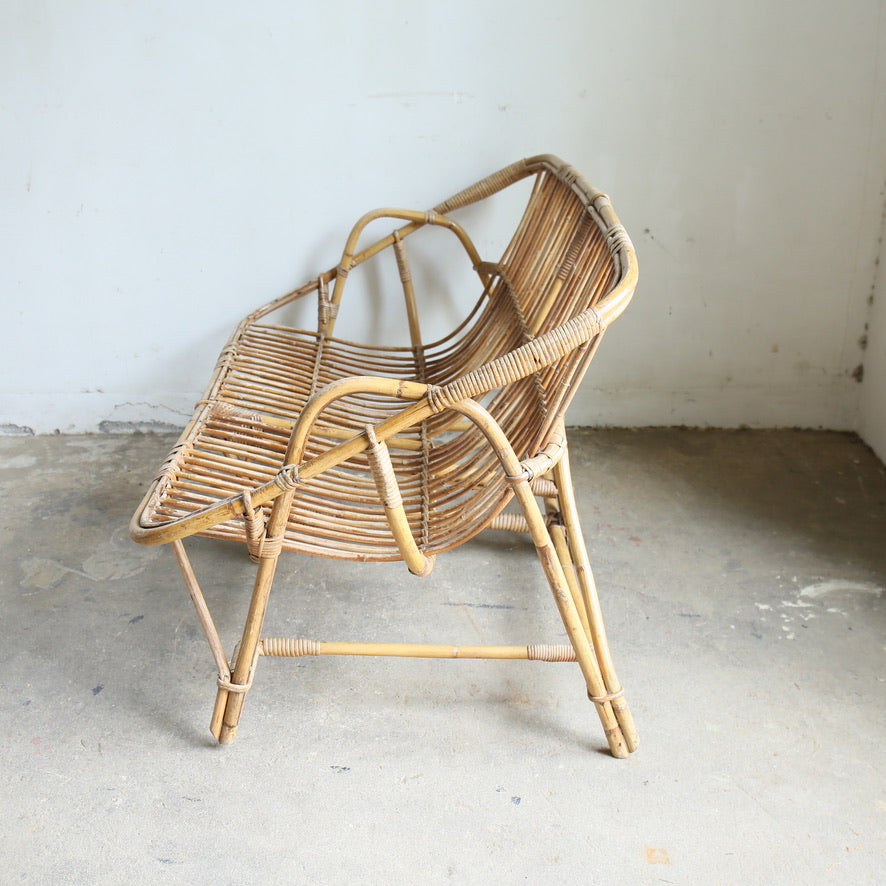 フランスヴィンテージラタンチェア 202511104 – BROCANTE