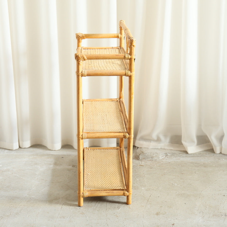ヴィンテージラタンシェルフ 202512244 – BROCANTE
