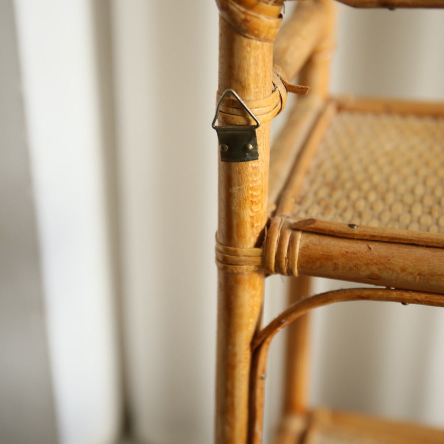 MARUJU'S RATTAN FURNITURE ヴィンテージ　ラタンシェルフ ヴィンテージラタンシェルフ 202512244 – BROCANTE