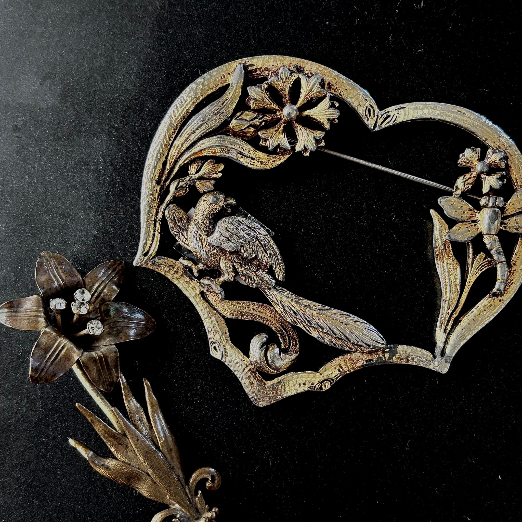 希少!Coro カラーチェンジガラス 2wayヴィンテージブローチ9412 希少 希少!Coro カラーチェンジガラス 2wayヴィンテージブローチ9412 希少