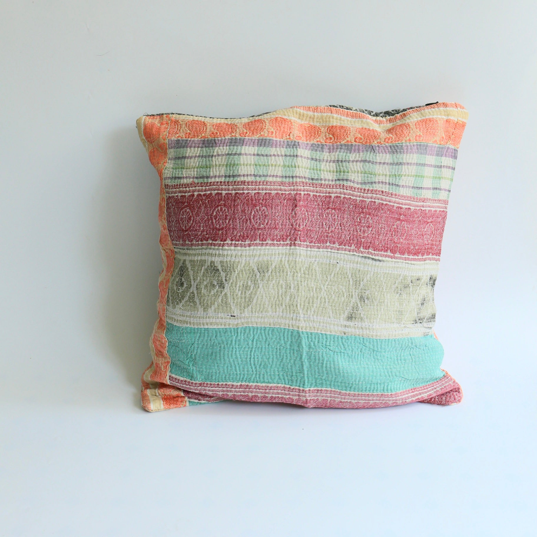 Vintage Kantha Cushion 20250428