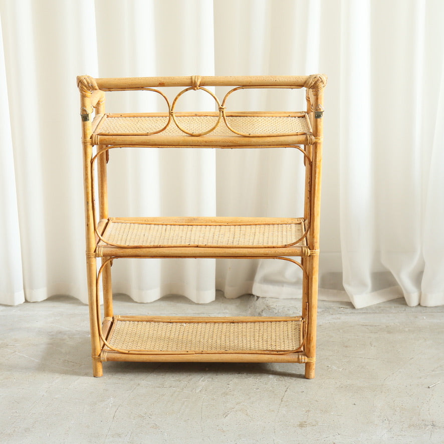 MARUJU'S RATTAN FURNITURE ヴィンテージ　ラタンシェルフ ヴィンテージラタンシェルフ 202512244 – BROCANTE