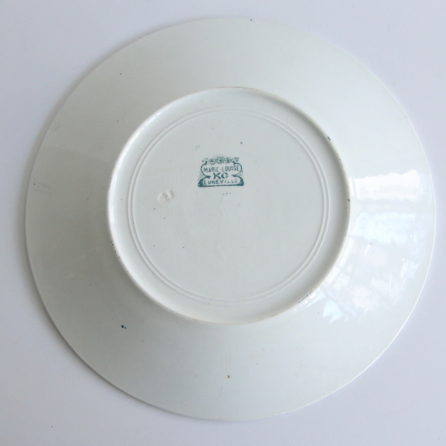フランスBrocante K&G Lunèville リュネビル ラヴィエ プレート フランスBrocante K&G Lunèville リュネビル ラヴィエ プレート
