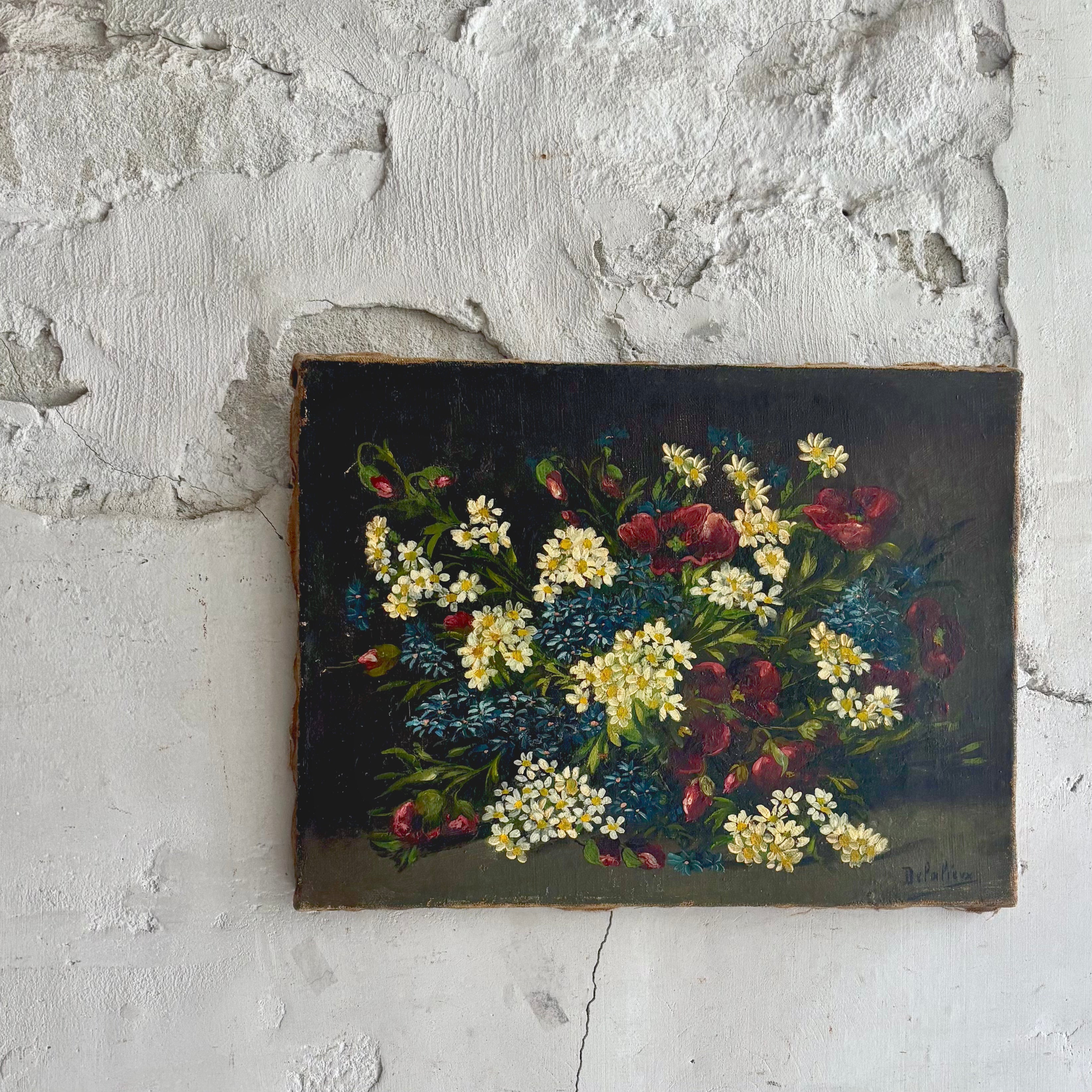 フランスアンティーク油彩 20260704n1 – BROCANTE