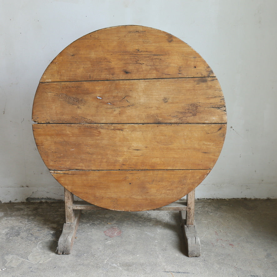 フランスアンティーク折りたたみテーブル 202511092 – BROCANTE