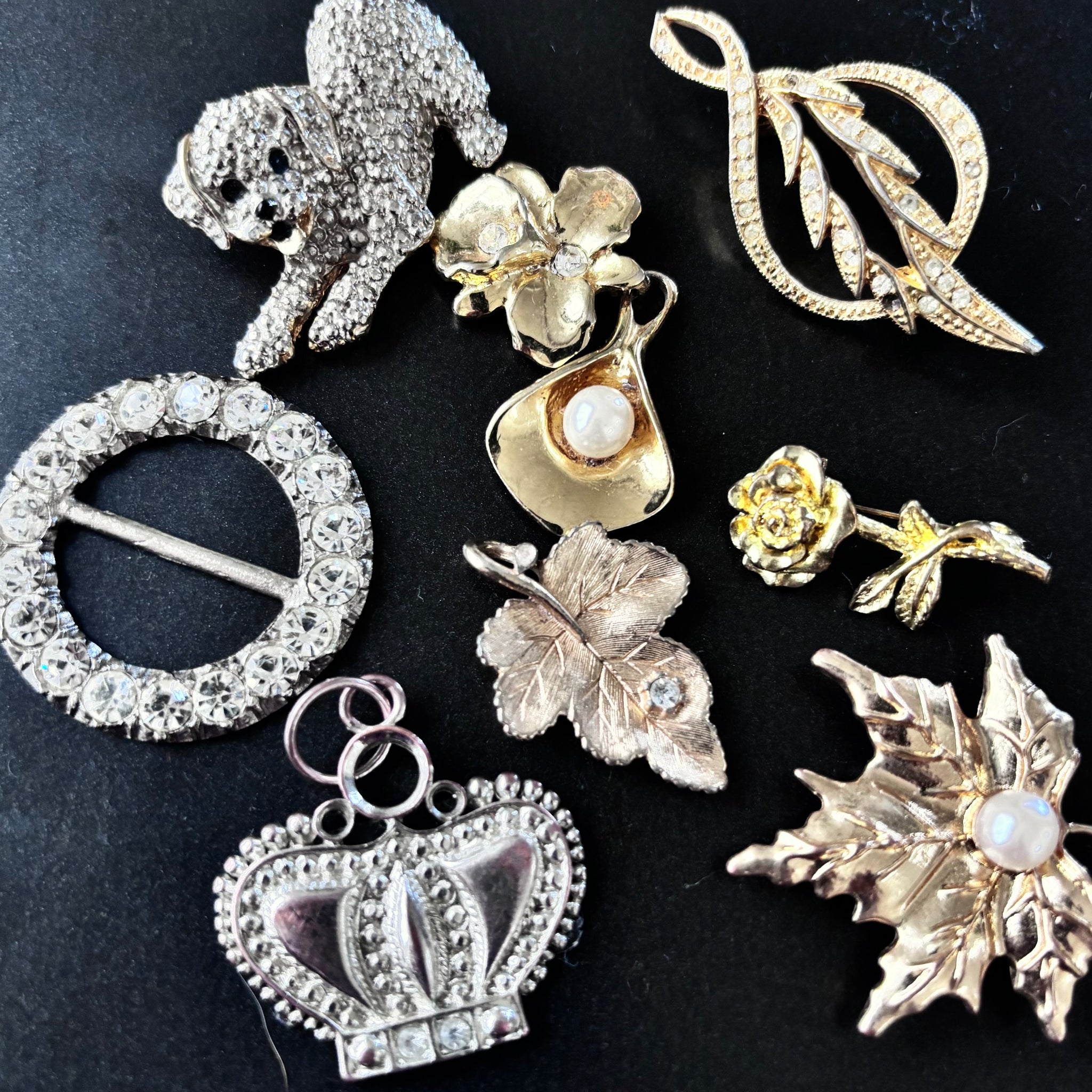 ヴィンテージブローチ１５個セット ヴィンテージブローチ 20251129n1 – BROCANTE